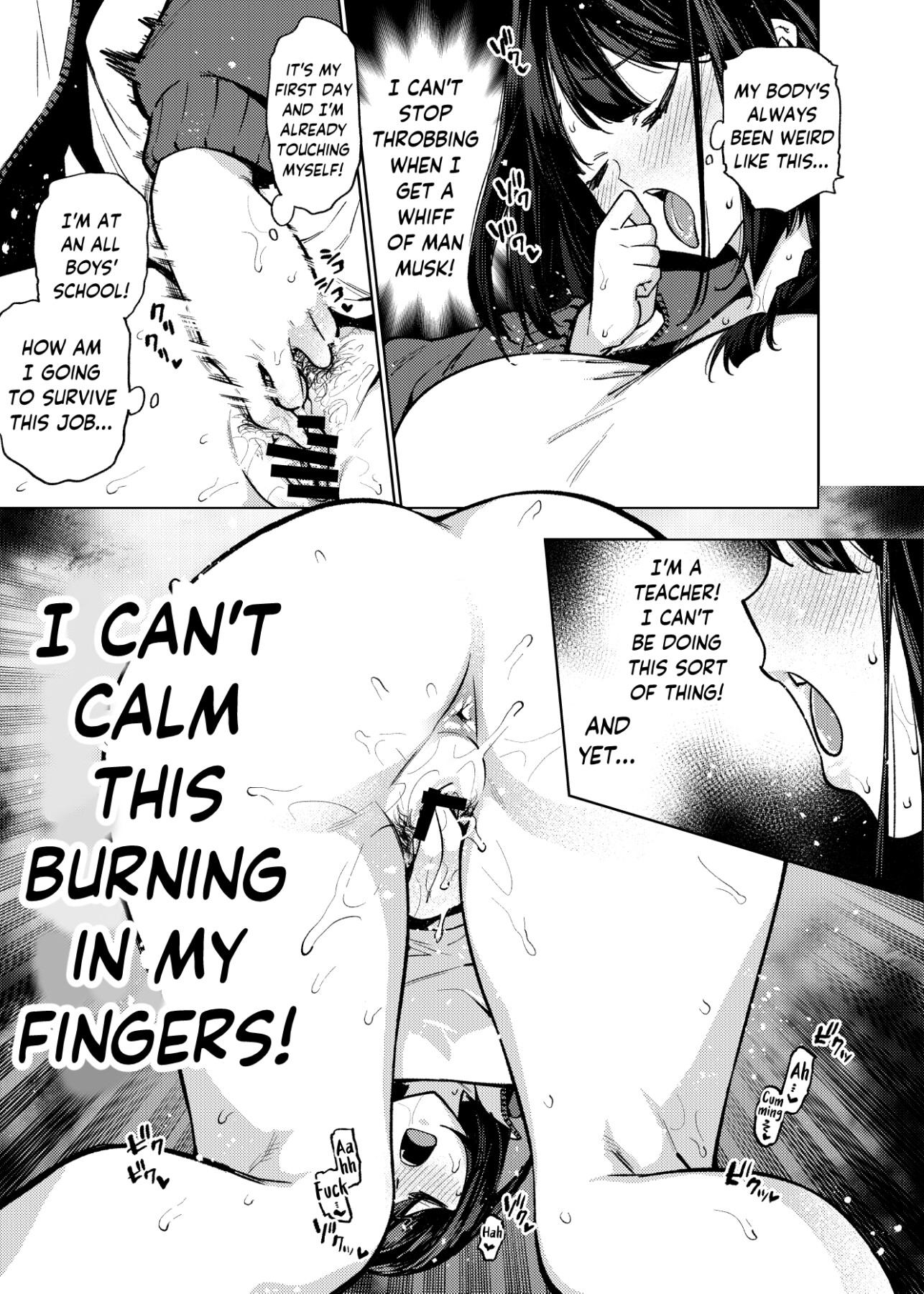 Hentai Manga Comic-Komori-sensei Comes Out of Her Shell-Read-6